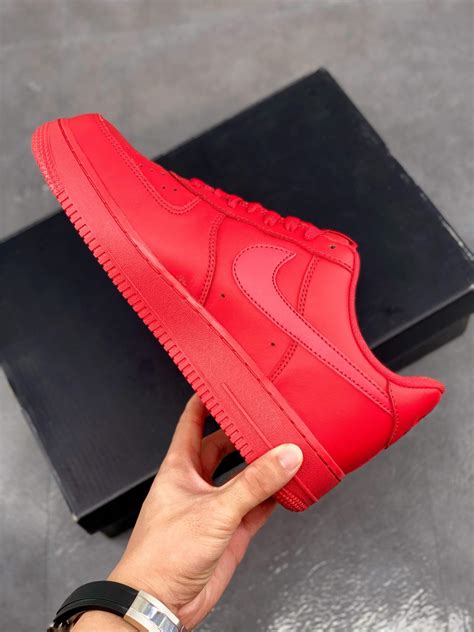 Nike Air Force 1 Low “triple Red” Cw6999 600 For Sale Sneaker Hello