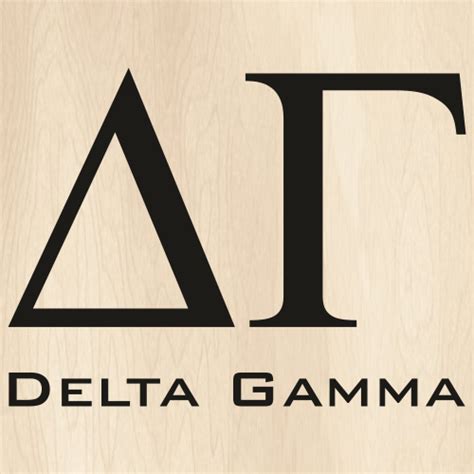Delta Gamma Letter Logo Svg Delta Gamma Greek Letter Png Delta
