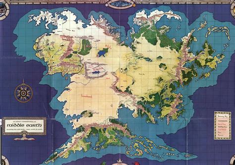 Map Of Middle Earth Worldmaps