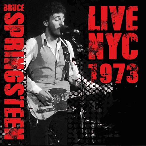 Bruce Springsteen Live In New York City - Bruce Springsteen - Live NYC 1973 (2018, Red Vinyl, Vinyl) | Discogs