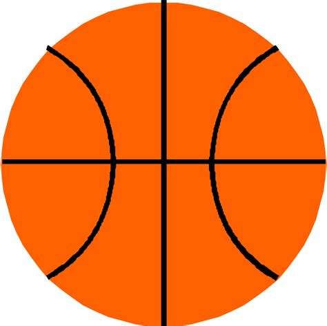 Basketball Template Printable