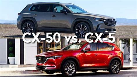 🥇 2023 Mazda Cx 50 Vs Cx 5 ¿cuál Es La Diferencia 【 2024 】 Seguro