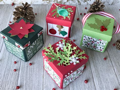 Mini Christmas Explosion Boxes