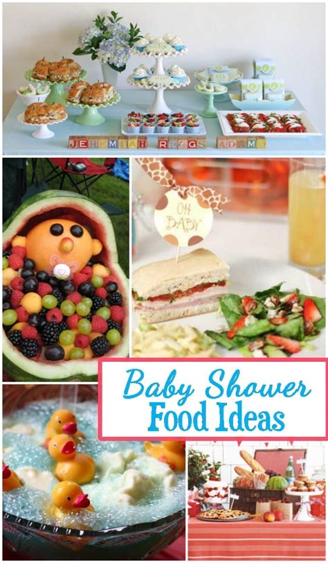 Easy Baby Shower Food Ideas Boy Best Design Idea