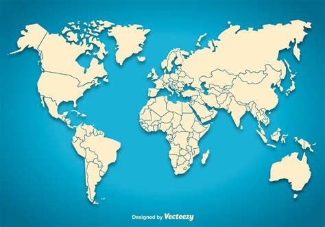 Plantilla De Infografia De Mapa Del Mundo Vector Gratis Images