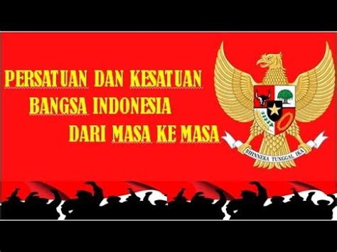 persatuan  kesatuan bangsa indonesia