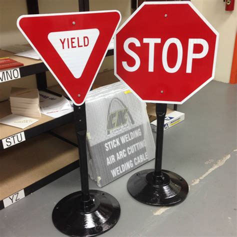 Yield Sign Stop Sign A 1 Sign