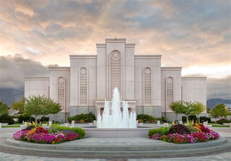 Albuquerque Temple Spring Fountains