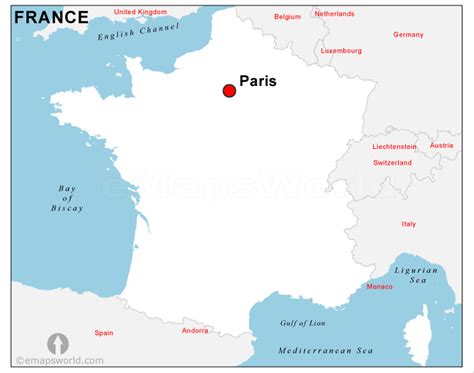 The city itself has a population of approximately 2.2 million, while the paris metropolitan area is home to 12.2 million people. France Capital Map | Capital map of France