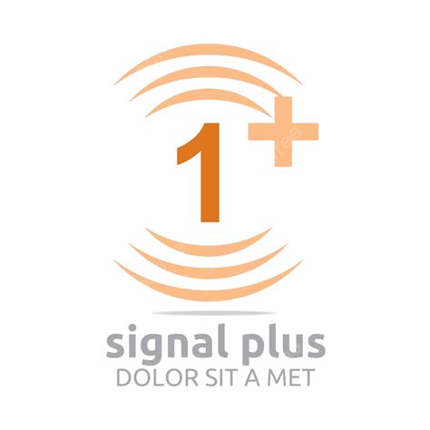 Signal Lettering Plus Color Alphabet Wireless Tech Application Logo