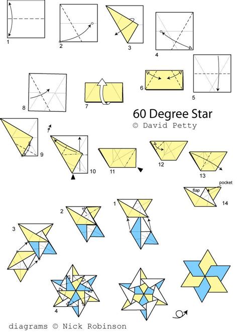 Origami Ideas Origami Star Step By Step