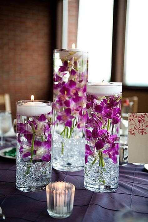 98 Simple Spring Wedding Centerpiece Ideas You Will Love Floating