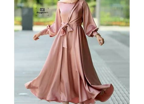 Model Baju Kondangan Kain Satin Ide Dress Kain Satin Gaun Pakaian My