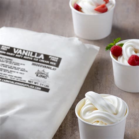 Sugar Free Vanilla Soft Serve Ice Cream Mix Lb Case