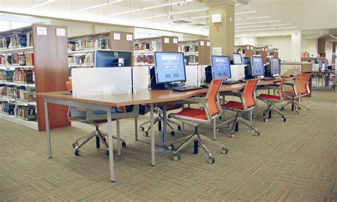 Library Computer Tables And Stations Agati Furniture