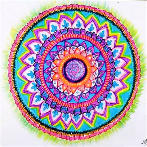 Mandala Art Timelapse Drawing Resim Malvorlagen Mandala