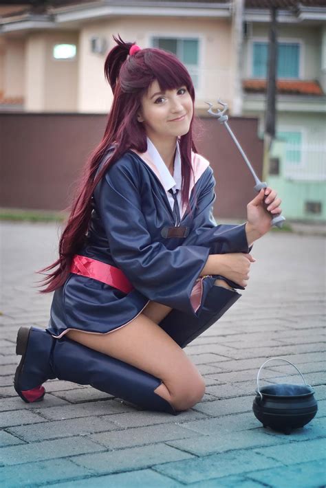 Akko Atsuko Kagari Little Witch Academia Cosplay R Cosplaygirls