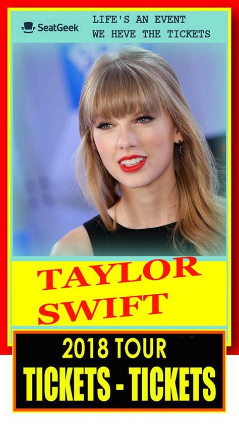 Taylor Swift The Easiest Way To Buy Concert Tickets Seller