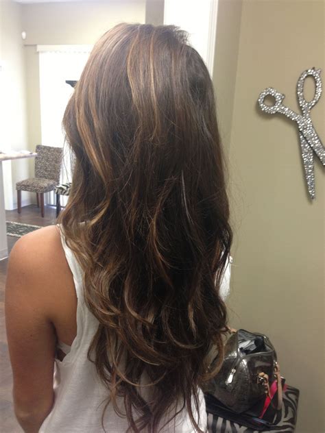 Adding layers to long hair creates more movement and adds more volume to thin hair. Pin on Hair... :)
