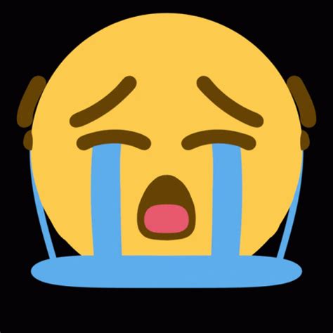 Sad Crying Emoji Sad Crying Emoji Descubrir Y Compartir GIFs