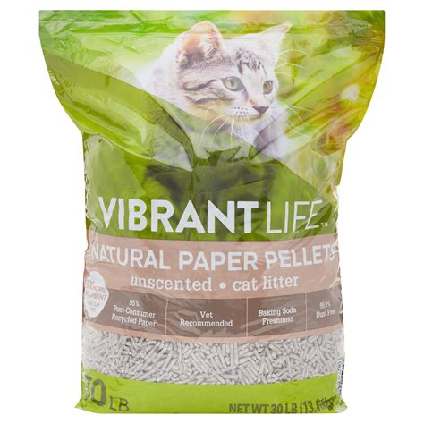 Premium White Paper Pellet Cat Litter Ph