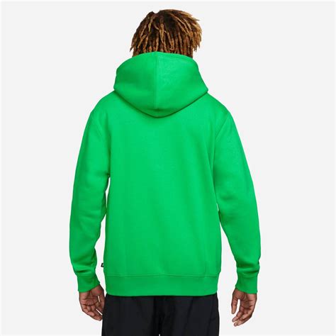 Miniramp Skateshop Bluza Nike Sb Icon Pullover Skate Hoodie Lucky Green