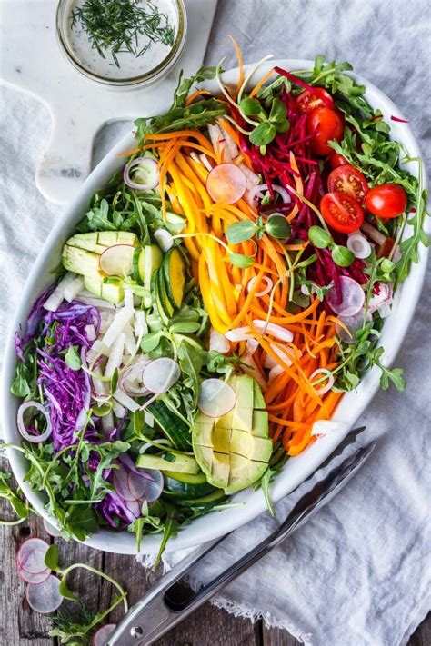 Rainbow Salad Recipe Feasting At Home