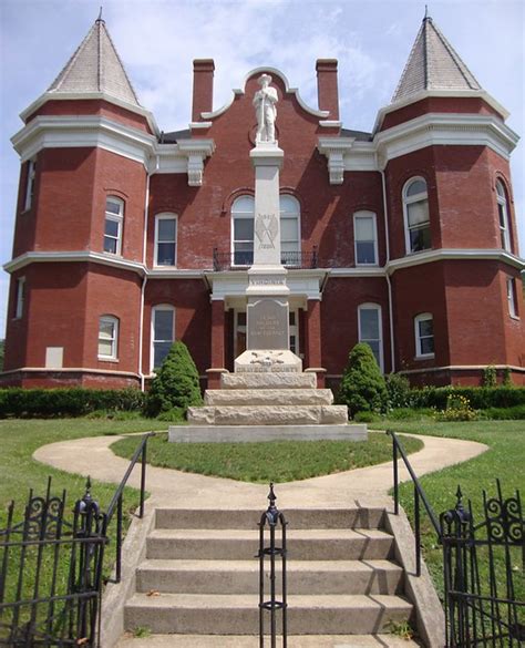 Old Grayson County Courthouse Independence Virginia A Photo On