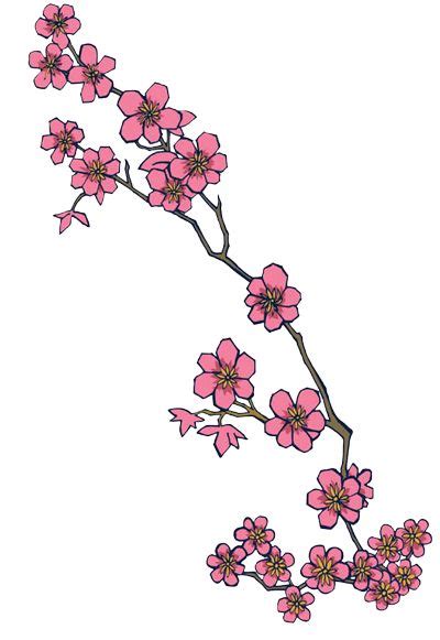 33 Cherry Blossom Tattoo Stencil Ideas Cherry Blossom Tattoo Blossom