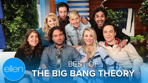 Best Of The Big Bang Theory Cast On The Ellen Show Youtube