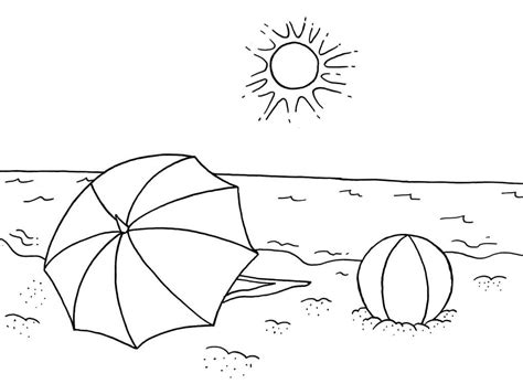 Beach Coloring Pages Free Printable Coloring Pages For Kids