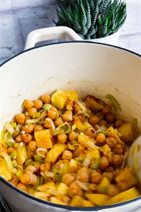 Chickpea Soup Cooking For Peanuts