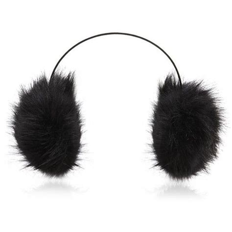 Forever21 Faux Fur Ear Muffs €507 Liked On Polyvore Featuring