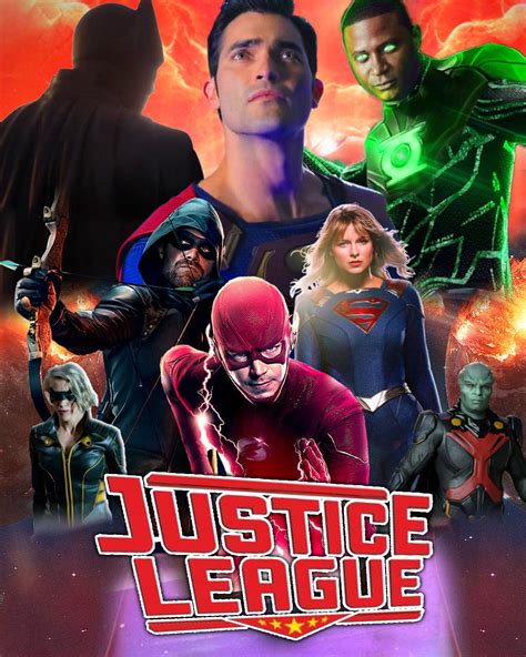 Arrowverse Justice League Fan Made Poster Rflashtv