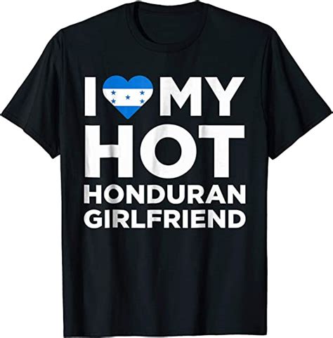 women s i love my hot honduran girlfriend cute honduras native relationship t shirt small slate