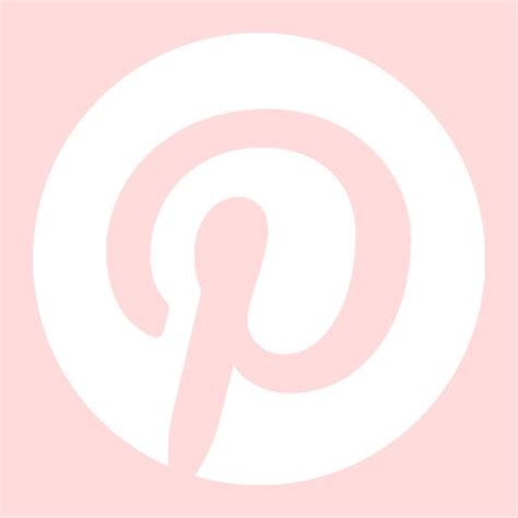 Pink Pinterest Icon Ios App Icon Design Iphone Photo App Ios App Icon