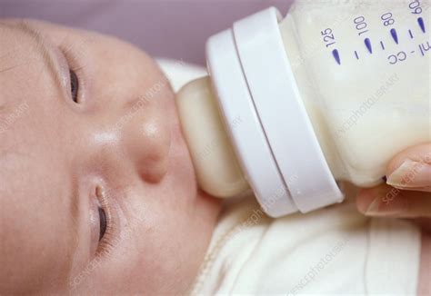Bottle Feeding Baby Stock Image M8310246 Science Photo Library