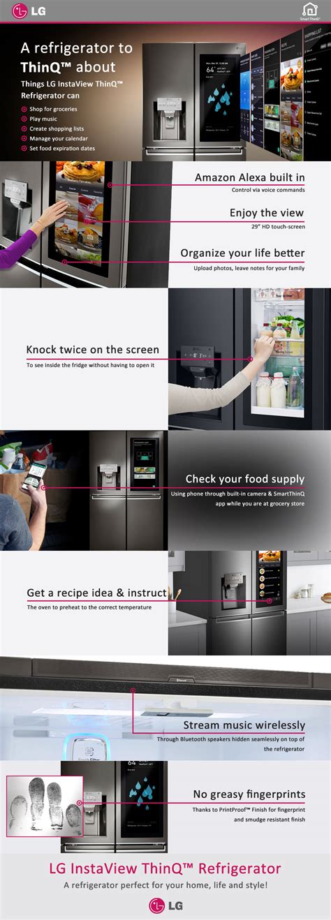 Lgs New Instaview Thinq Refrigerator With Alexa Built In