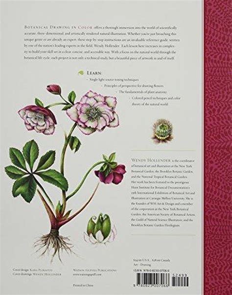 Botanical Drawing In Color Wendy Hollender 9780823007066 Boeken