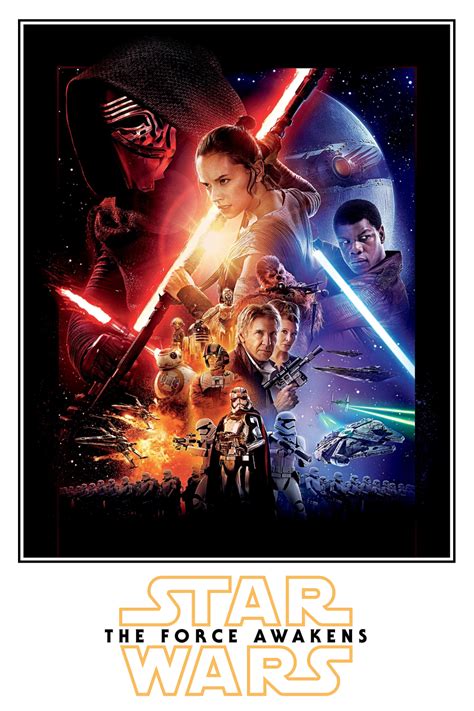 Star Wars Collection Poster Plex Star Wars Awakens Force Posters