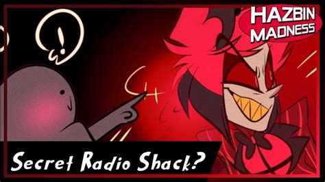 ALASTOR S SECRET RADIO SHACK Hazbin Hotel COMIC DUB YouTube