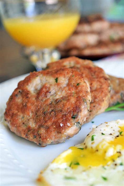 Turkey Breakfast Sausage Patties With Sage And Fennel Foodal