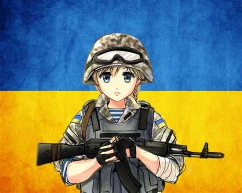 Украина Аниме Countryhumans Ukraine Country Art Anime I Love Anime