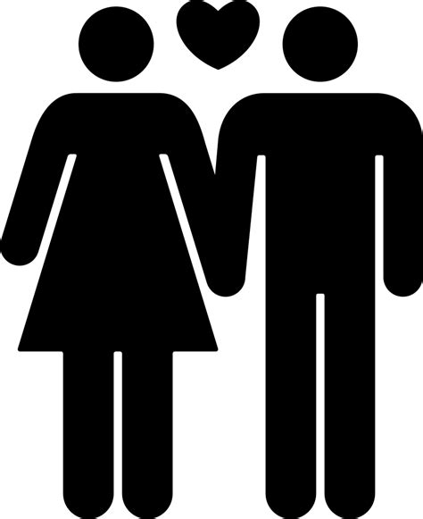 Couple Of Man And Woman In Love Svg Png Icon Free Download 37950