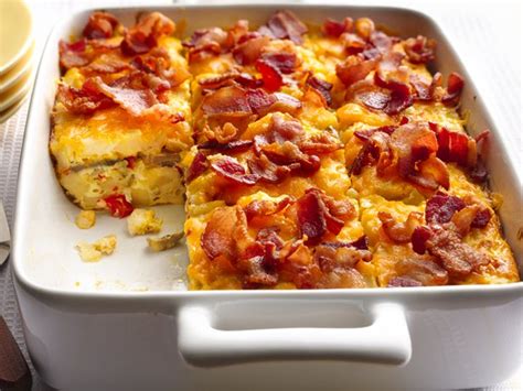 Bacon And Hash Brown Egg Bake Quick And Easy Recipes