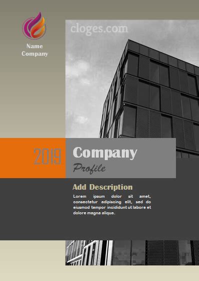 Free Download Please Visit The Link Company Profile Template Microsoft