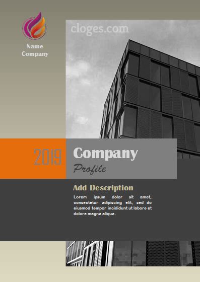 Simple in design, this personal budget template shows your income, expenses, savings, and cash balance at a glance to help you track how you're doing from month to month. Editable Grey Company Profile Template Word | Company ...