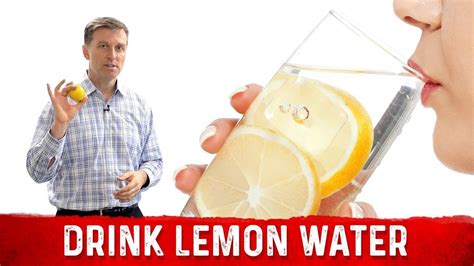real reason to drink lemon water youtube