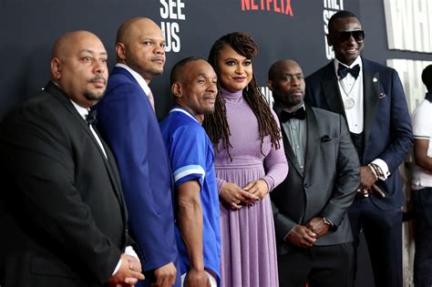 Lots of tears, but also lots of hope. On The Red Carpet for Ava DuVernay's "When They See Us ...
