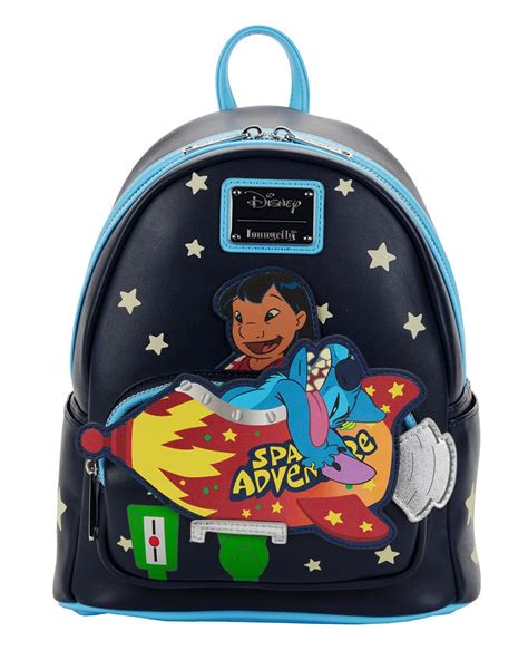Loungefly Disney Lilo And Stitch Space Adventure Mini Backpack In